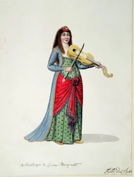 Sultanernas dotter, ottomansk tid, 1700-talets tredje kvartal (wc på papper)