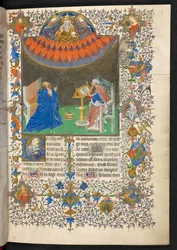 David och Herren, Breviary of John the Fearless, Add. 35311, f.8r