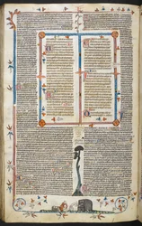 Decretal of Gregory IX med glans av Bernard of Parma (
