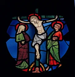 Föreställer korsfästelsen, ex Ste Chapelle