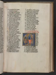 Av de III seder av människor som filosofen ställde till världen, från Aldobrandino av Siena, The Regime of the Body; Gautier av Metz, The Image of the World, Sloane 2435 f.85