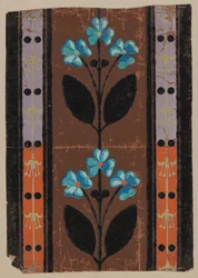 Designritning, tidigt 1800-tal