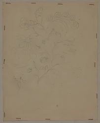 Designritning, sent 1700-tal