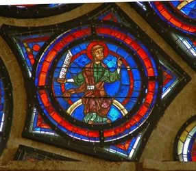 Detalj från östrosfönstret: St Peter