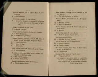 Dubbel sida från Salon des Refuses, 1863