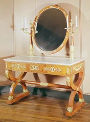 Sminkbord, First Empire Style (trä)