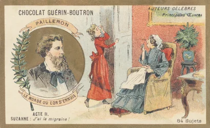 Edouard Pailleron (1834-1899) fransk dramatiker, poet och journalist, författare till "Le monde ou l