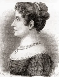 Élisa Garnerin, ur "Les Merveilles de la Science", publicerad ca 1870 (litografi)
