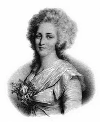 Elisabeth av Frankrike (litho)