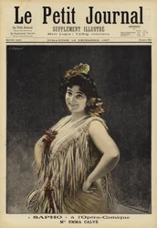 Emma Calve i Sappho på Opera-Comique, Paris