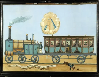 Ex-voto för någon som fallit från ett tåg - Notre-Dame de Laghet