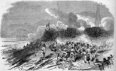 Expedition från Frankrike till Cochinchina - attack mot Don Tai-forten - 15 september