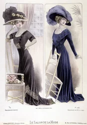 Modevisning, den 16/02/1910.