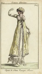 Fashionabla kvinna dansar på en bal