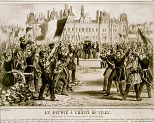 Februarirevolutionen 1848 (litografi)