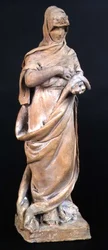 Figure of Liberty, ca 1890 (terrakotta)