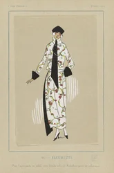 Fleurette, från Tres Parisiens, publ. 1922 (stenciltryck)