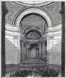 Foucault Pendel - Foucaults pendel i Pantheon, Paris