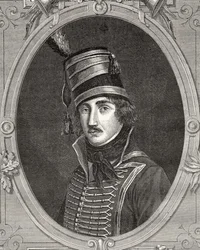 Francois Severin Marceau-Desgraviers, ur "Histoire de la Revolution Francaise" av Louis Blanc (1811-82)