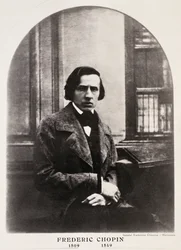 Frédéric Chopin (1810-49), graverad efter en dagerrotypi