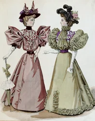 Franskt mode, 1895