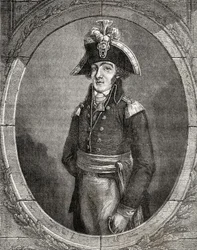 Franske revolutionären Francois Henriot (1761-1794)