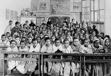 Franska skolan i Kabylie, 1891