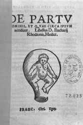 Framsida, illustration från det så kallade Rhodion-manuskriptet