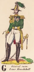 G: Rysk general, prins Menschikoff (1787-1869)
