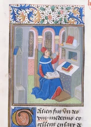 Galen, från History of the Philosophers, sent 1400-tal