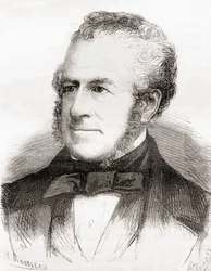 George Richards Elkington, från Les Merveilles de la Science, publicerad ca 1870 (gravyr)