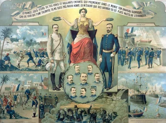 Glorifiering av kampanjen i Dahomey (Benin) och Cronstadt