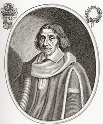 Henri de Mesmes, herre av Roissy, markis av Mongneville och Everly, 1575-1650. fransk magistrat och borgmästare i Paris. Från Les Heures Libres publicerad 1908.