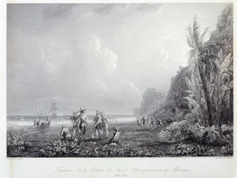 De franska koloniernas historia: flibustieren Pierre Belain d