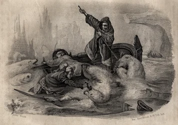 Jagar isbjörnar på 1700-talet