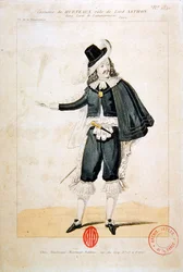 Hurteaux i rollen som Lord Enrico Ashton i operan Lucie de Lammermoor av Gaetano Donizetti (1797-1848)