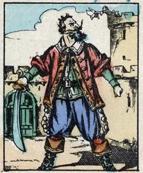 Illustration för "" Bluebeard""
