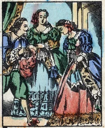 Illustration för "" Bluebeard""