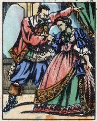 Illustration för "" Bluebeard""