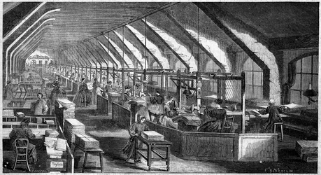 Imperialtryckning, Paris
