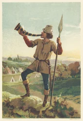 Infanteritrumpet på 1300-talet
