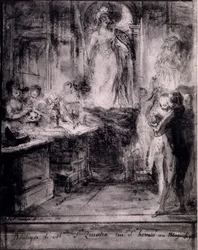 Interiör i venetiansk butik, 1777