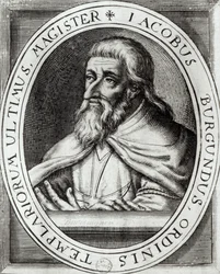 Jacques de Molay (ca 1243-1314) Tempelriddarnas mästare
