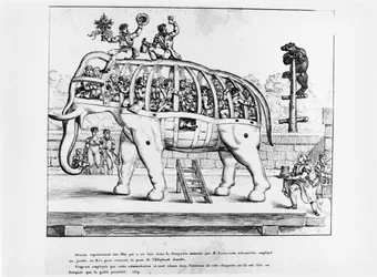 Jardin des Plantes i Paris, 1819