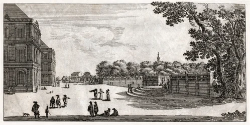 Jardin du Luxembourg, Paris. (gravyr