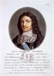 Jean-Baptiste Colbert, Marquis de Seignelay, från Portraits of Great Men, Illustrious Women, and Memorable Subjects of France, publicerad 1787-92