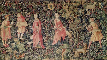 Game of Hopscotch and Fruit Picking, Loire Workshop, 1510