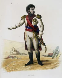 Joachim Murat (Gioacchino Murat) (1767-1815), marskalk av Frankrike och kung av Neapel- i "Plutarque Francais""