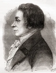 Joseph Lakanal, från Les Merveilles de la Science, publicerad c.1870 (gravyr)