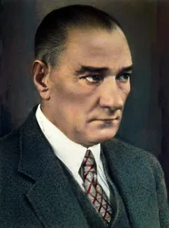 Kemal (Mustapha) Ataturk (1881-1938) c.1925-30 (wc på papper)